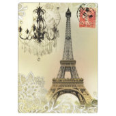 Porte-bloc beijal lace chandelier eiffel (Dos)