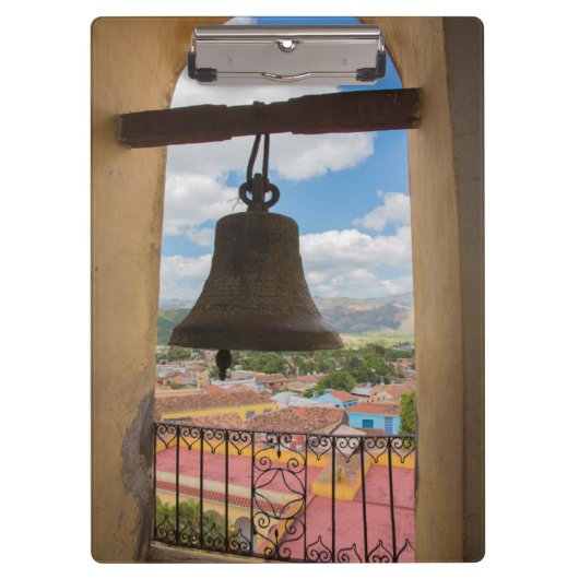 Porte-bloc Bell dans un clocher d'église, Cuba (Devant)