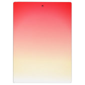 Porte-bloc Belle couleur rouge et blanche Personnaliser (Dos)