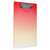 Porte-bloc Belle couleur rouge et blanche Personnaliser (Swatch)