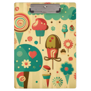 Porte-bloc Belle glace vintage rétro