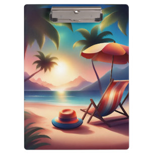 Porte-bloc belle plage