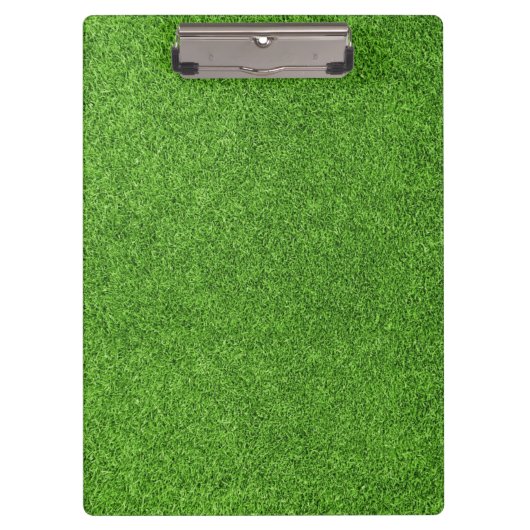 Porte-bloc Belle texture d'herbe verte de terrain de golf (Devant)