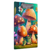 Porte-bloc Belles champignons de bébé vert (Swatch)