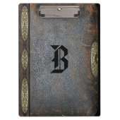 Porte-bloc Benjura Old Book Style Cool Monogram (Devant)