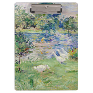 Porte-bloc Berthe Morisot - Fille en bateau avec oie