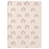 Porte-bloc Best Principal Ever Personalized Boho Rainbow (Dos)