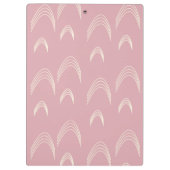 Porte-bloc Best Principal Ever Personalized Boho Rainbow (Dos)