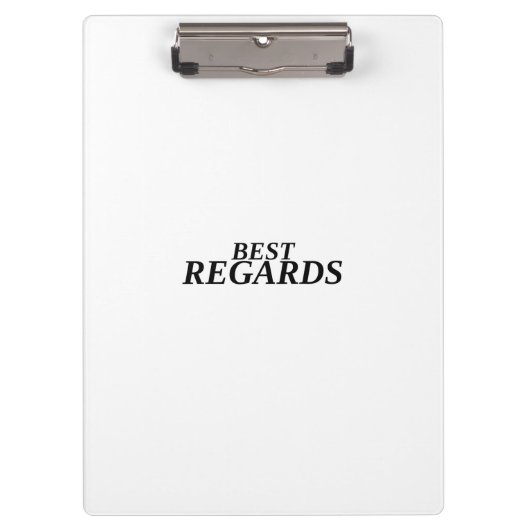 Porte-bloc Best Regards Professional Clipboard (Devant)