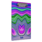 Porte-bloc BETH ~ 3D ! Rose, Violet, Vert, Bleu (Swatch)