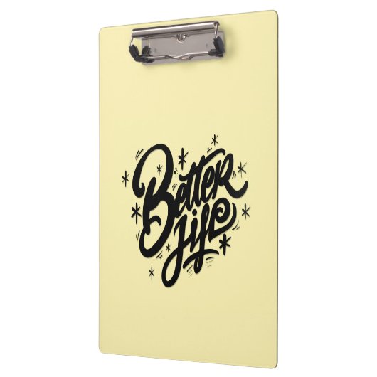 Porte-bloc Better life (Gauche)