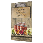 Porte-bloc Beurre Apple, personnalisable (Gauche)