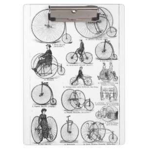 Porte-bloc Bicyclette à grande roue Penny Farthing