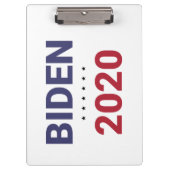 Porte-bloc Biden 2020 (Devant)