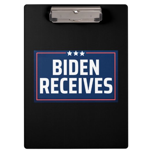 Porte-bloc Biden Receives (Devant)