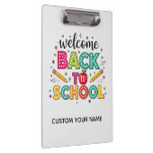 Porte-bloc Bienvenue à la rentrée des classes (Swatch)