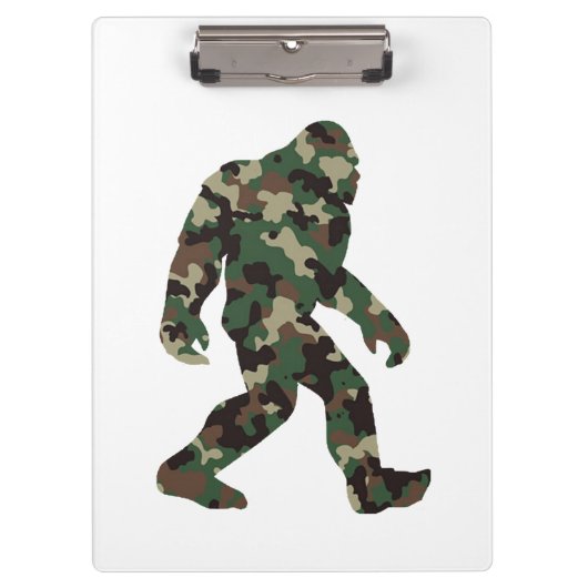 Porte-bloc Bigfoot Sasquatch Camo (Devant)