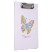 Porte-bloc Bijoux Papillon bleu violet Or (Swatch)