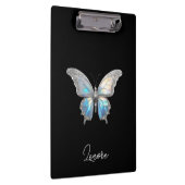 Porte-bloc Bijoux papillon Opale et argent (Swatch)