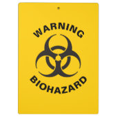 Porte-bloc Biohazard icon (Dos)
