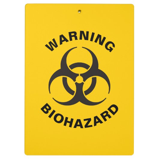 Porte-bloc Biohazard icon (Dos)