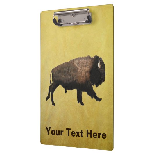 Porte-bloc Bison galopant (Gauche)