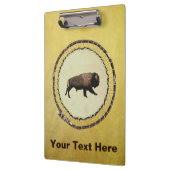 Porte-bloc Bison galopant (Gauche)