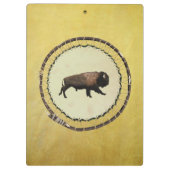 Porte-bloc Bison galopant (Dos)