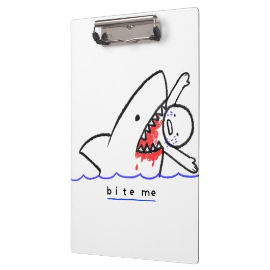 Porte-bloc Bite-moi (Gauche)