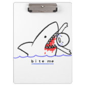 Porte-bloc Bite-moi (Devant)