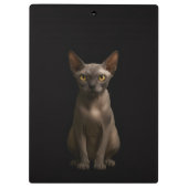 Porte-bloc Black 4 Luxe, Chat Sphynx (Dos)