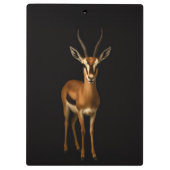 Porte-bloc Black 4 Luxe Clipboard, Elegant Gazella (Dos)