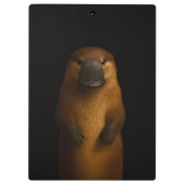 Porte-bloc Black 4 Luxe Clipboard, Elegant Platypus (Dos)