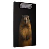 Porte-bloc Black 4 Luxe Clipboard, Fluffy Marmot (Swatch)