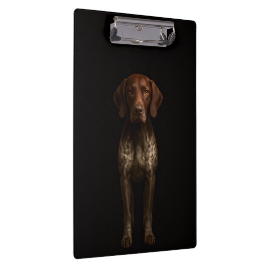 Porte-bloc Black 4 Luxe Clipboard, German Pointer Dog (Swatch)