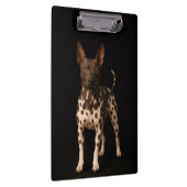 Porte-bloc Black 4 Luxe Clipboard, Hairless Terrier Dog (Swatch)