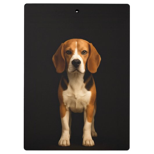 Porte-bloc Black 4 Luxe Clipboard, Kind Beagle (Dos)