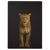 Porte-bloc Black 4 Luxe Clipboard, Majestic Leopard (Dos)