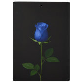 Porte-bloc Black 4 Luxe Clipboard, Midnight Blue Rose (Dos)