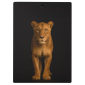 Porte-bloc Black 4 Luxe Clipboard, Noble Lioness (Dos)