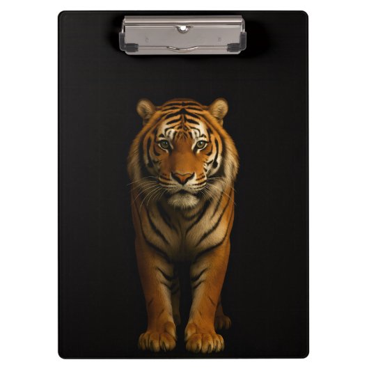 Porte-bloc Black 4 Luxe Clipboard, Noble Tiger (Devant)