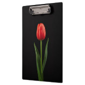 Porte-bloc Black 4 Luxe Clipboard, Ruby Red Tulip (Gauche)