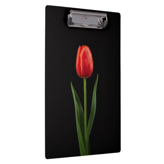 Porte-bloc Black 4 Luxe Clipboard, Ruby Red Tulip (Swatch)