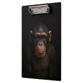 Porte-bloc Black 4 Luxe Clipboard, Serene Chimpanzee (Gauche)