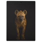 Porte-bloc Black 4 Luxe Clipboard, Wild Spotted Hyena (Dos)