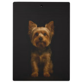 Porte-bloc Black 4 Luxe Clipboard, Yorkshire Terrier (Dos)