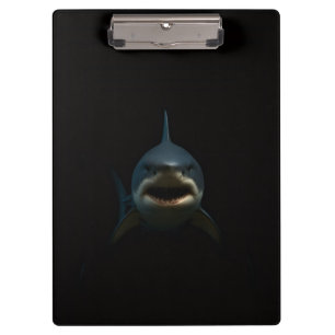 Porte-bloc Black 4 Luxe, Grand requin blanc