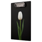 Porte-bloc Black 4 Luxe, Tulipe blanche perle (Gauche)