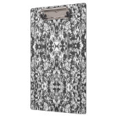 Porte-bloc Black And White Shapes Pattern (Gauche)