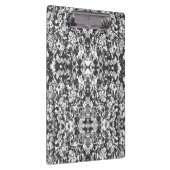Porte-bloc Black And White Shapes Pattern (Swatch)